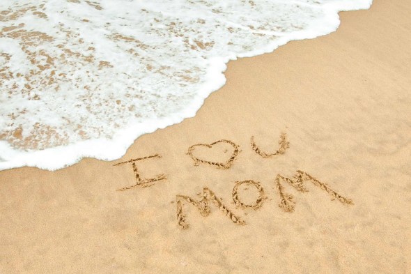 Beach Love you Mom